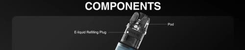 Lost Vape Ursa V2 Replacement Pod Cartridges - Components