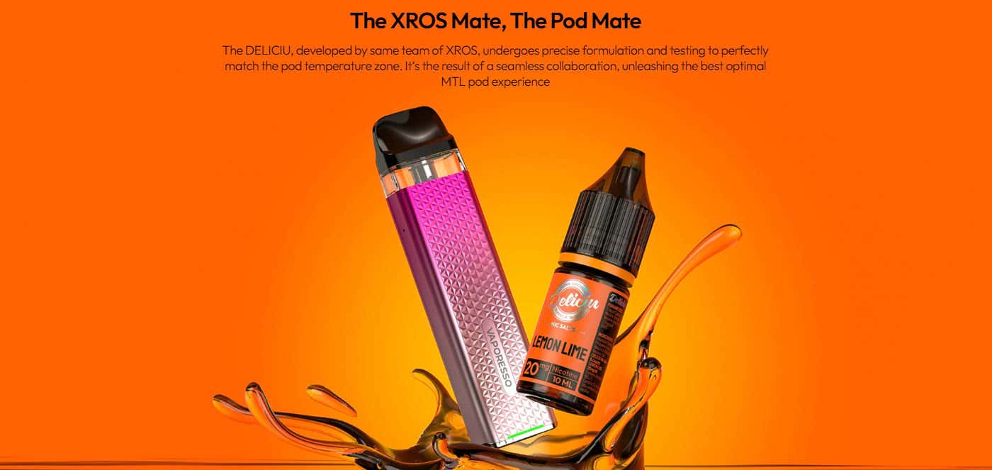 Vaporesso XROS 4 Mini Pod Vape Bundle - The XROS Mate, The Pod Mate