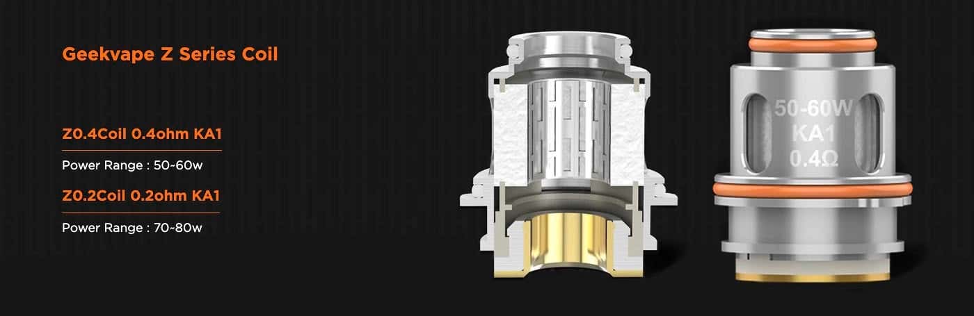 Geekvape Z Series Coils - Kanthal coil material