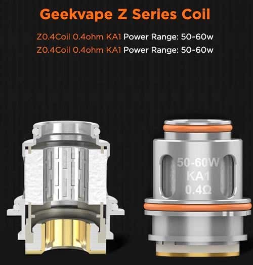 Geekvape Z Series Coils - Kanthal coil material