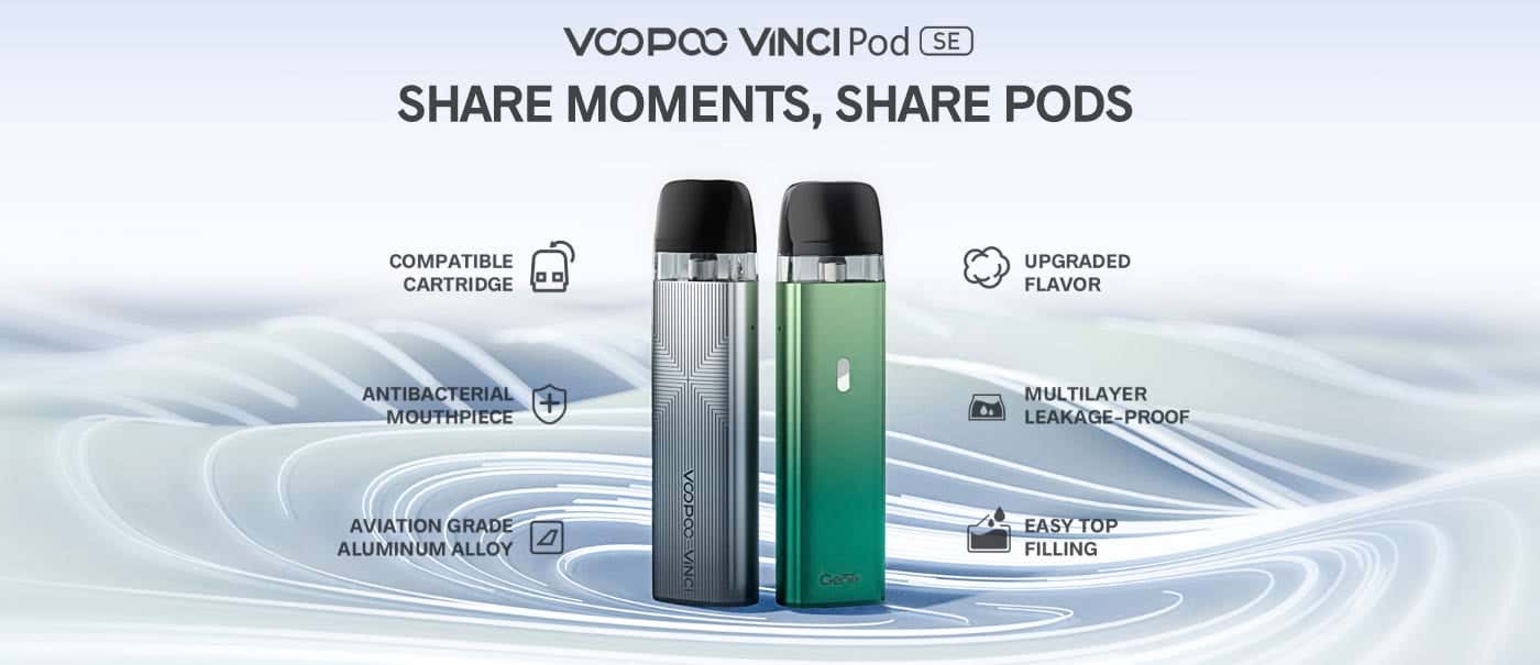 Voopoo Vinci Pod SE Kit - Share moments, share pods