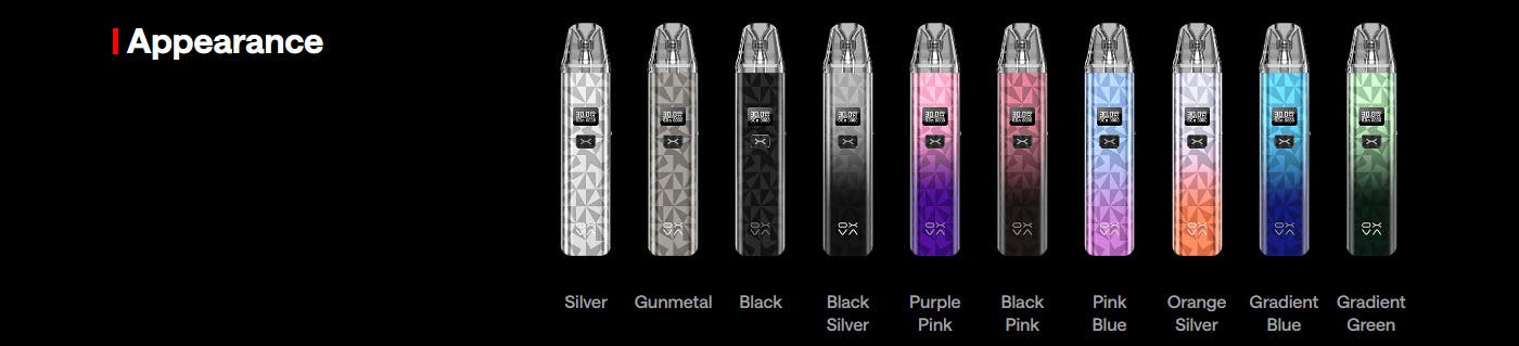Oxva Xlim Classic Edition Pod Kit - Colours