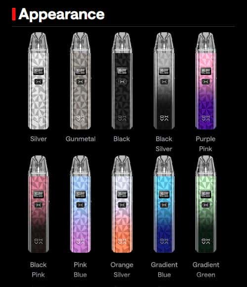 Oxva Xlim Classic Edition Pod Kit - Colours