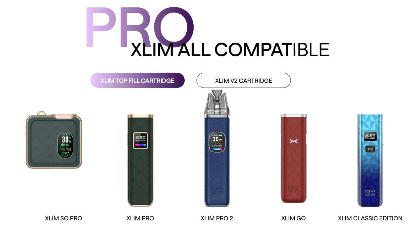 Oxva Xlim Pro 2 Pod Vape Kit - Pro XLIM Compatible
