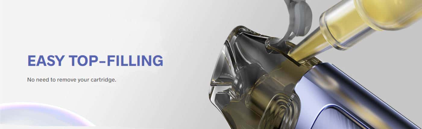 VooPoo VMATE Max Pod Vape Kit - Easy Top-Filling Port