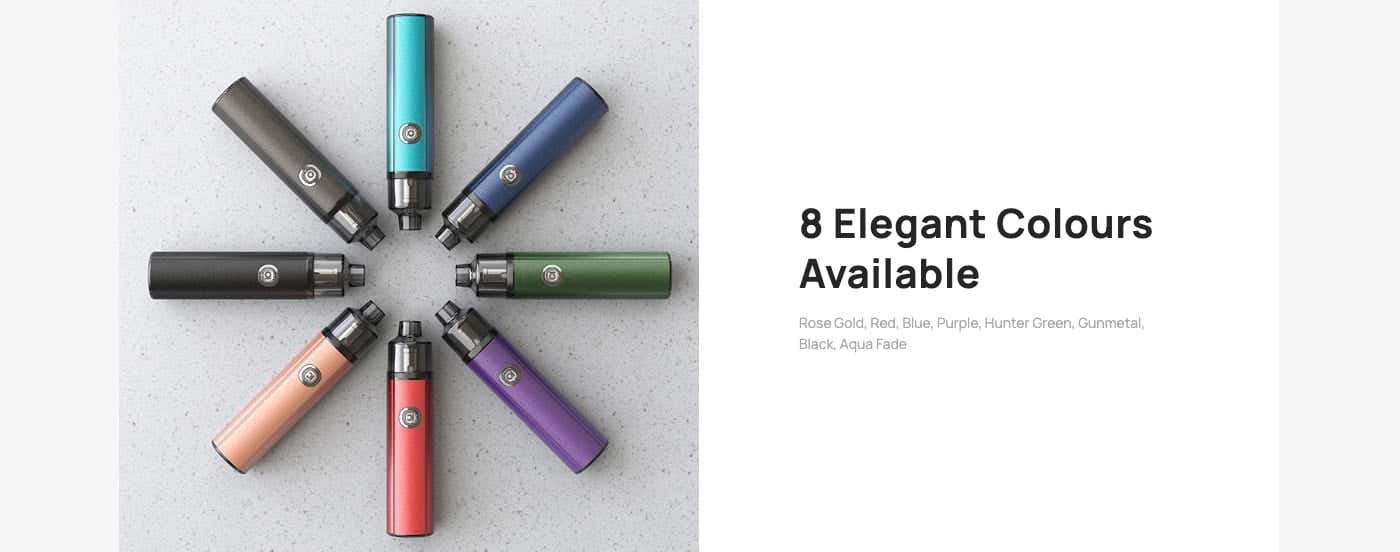 Aspire BP Stik Pod Vape Kit - 8 elegant colours to choose from