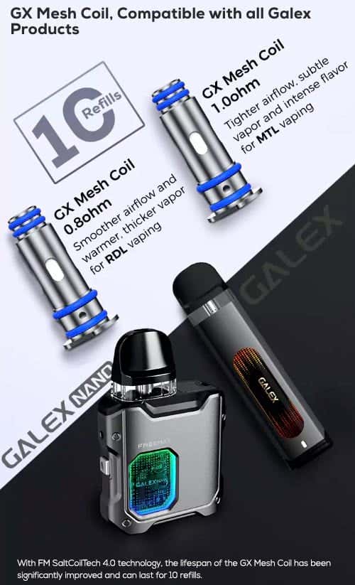 Freemax GX Mesh Coil - Compatible with all Galex products