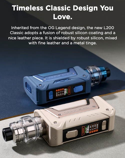 Geekvape L200 Classic Kit - Timeless classic design, that you love
