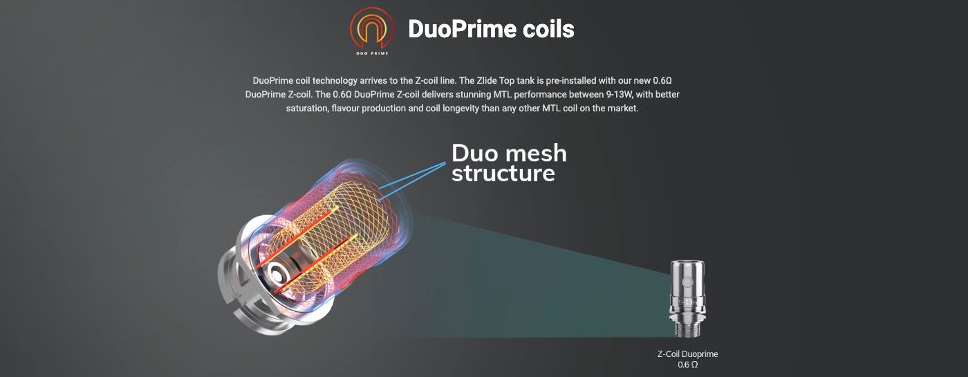 Innokin Z-Coil - DuoPrime coils, duo mesh structure