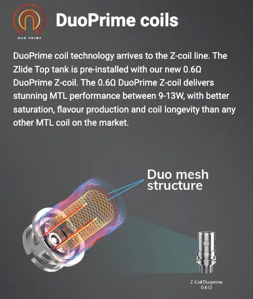 Innokin Z-Coil - DuoPrime coils, duo mesh structure