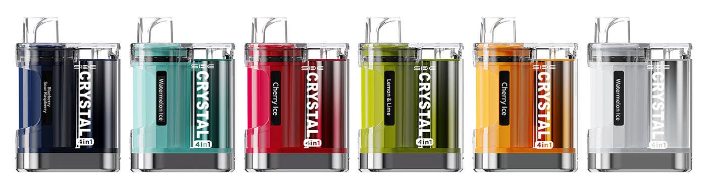 SKE 4in1 Closed-Pod Prefilled Pod Vaping System - 6 different colour choices