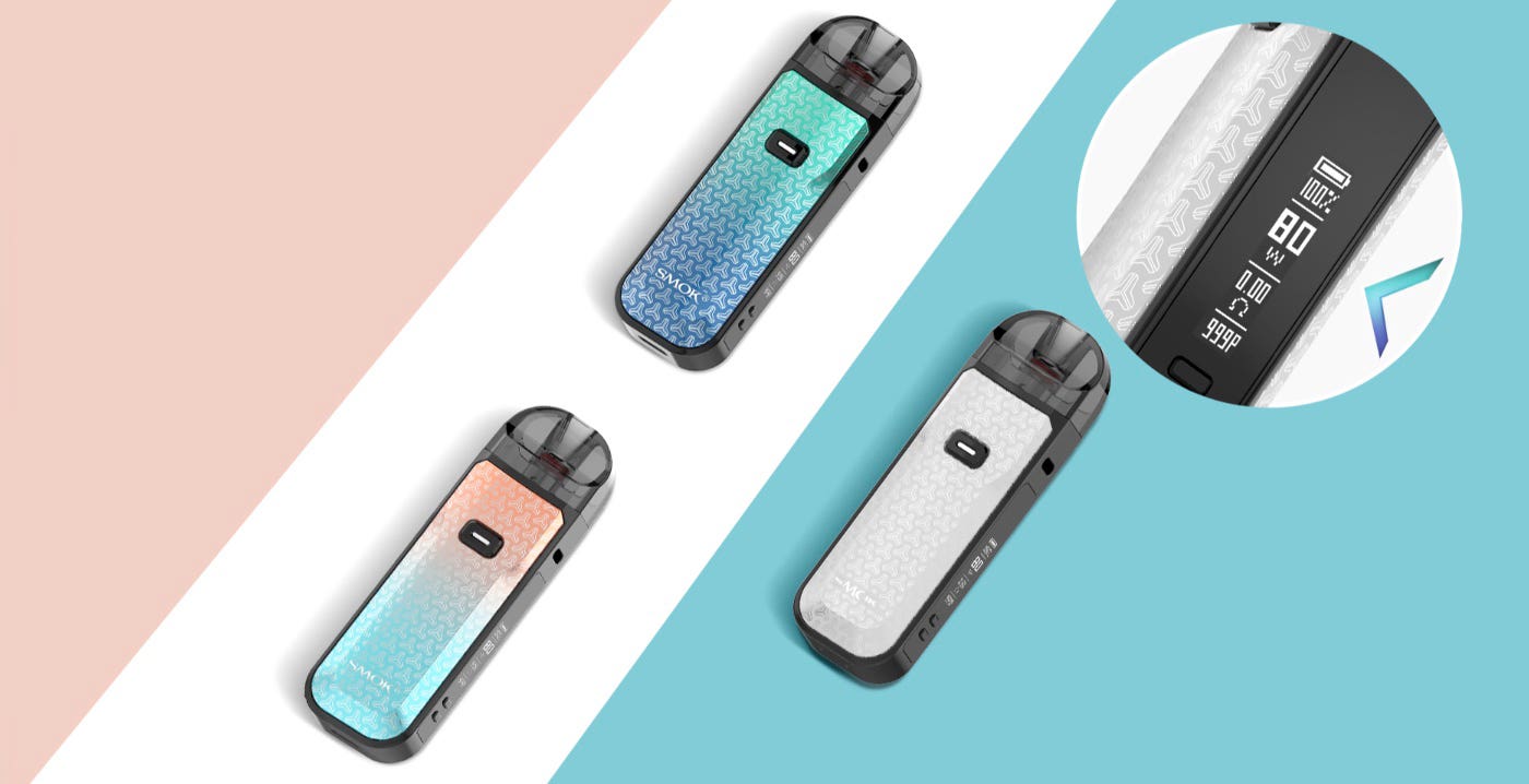Smok Nord 5 Pod Kit - Adjustable wattage of up to 80 watts of power