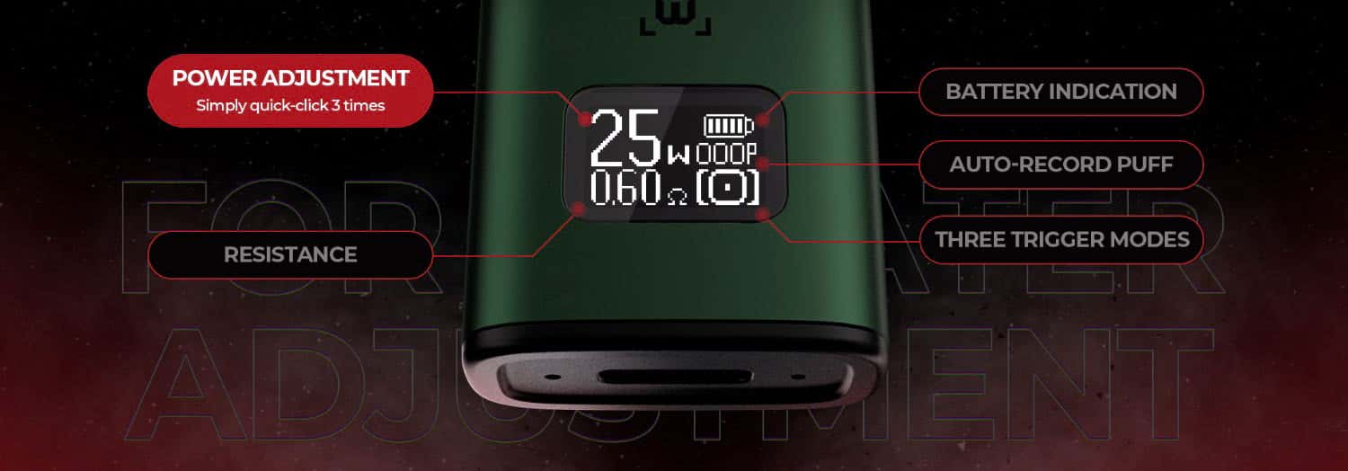 Uwell Caliburn G3 Pod Vape Kit - New OLED display