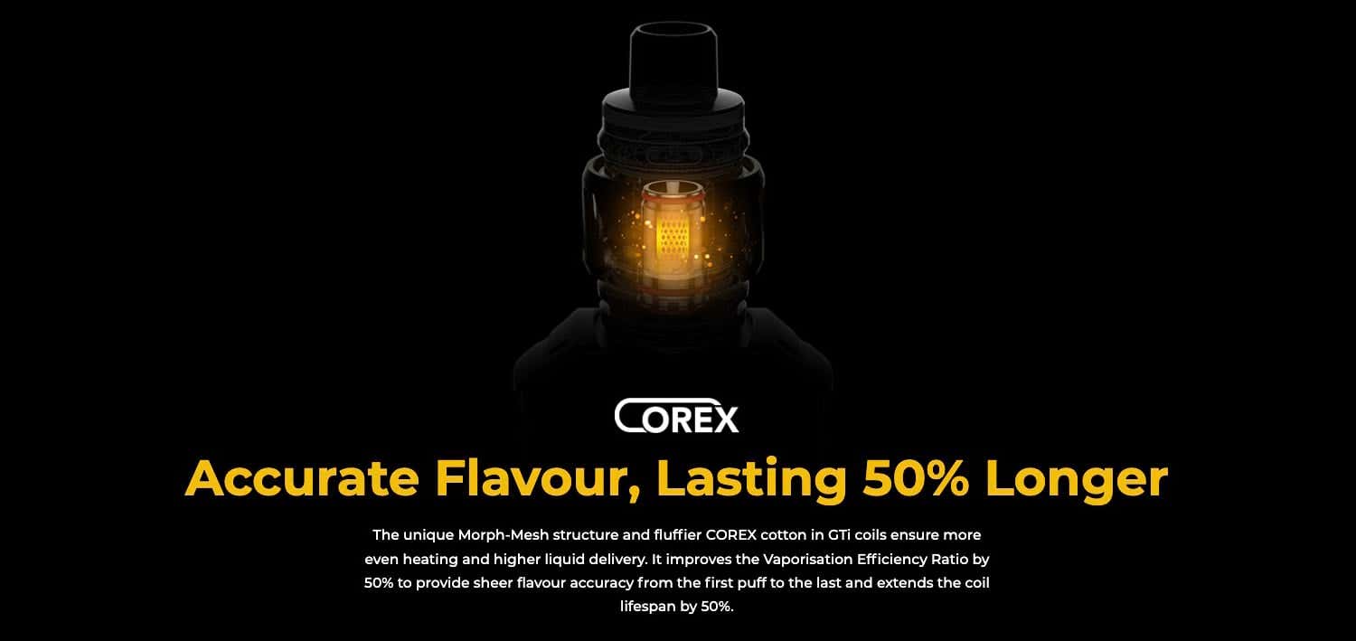 Vaporesso Armour Max Kit - COREX accurate flavour technology