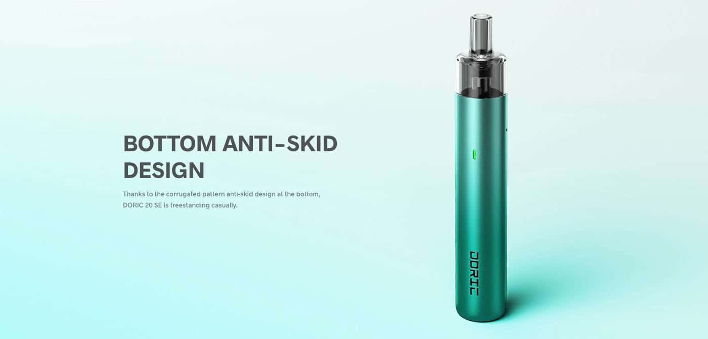 VooPoo Doric 20 SE Pod Vape Kit - Bottom anti-skid design