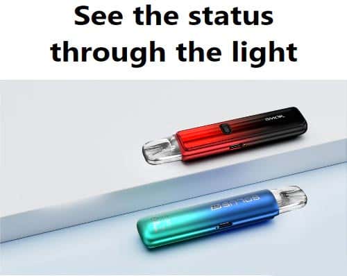 SMOK Solus GT Pod Vape Kit - Battery Light Indication