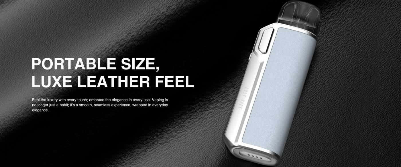 Lost Vape Thelema Elite 40 Pod Kit - Portable Size, Luxe Leather Feel