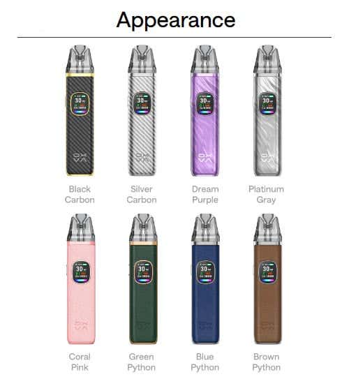 Oxva Xlim Pro 2 Pod Vape Kit - Colours
