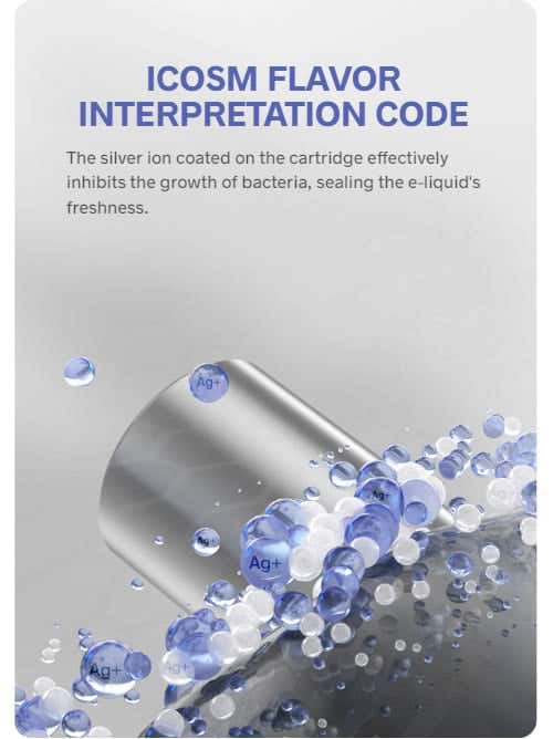 VooPoo VMATE Max Pod Vape Kit - ICOSM Flavour Interpretation Code