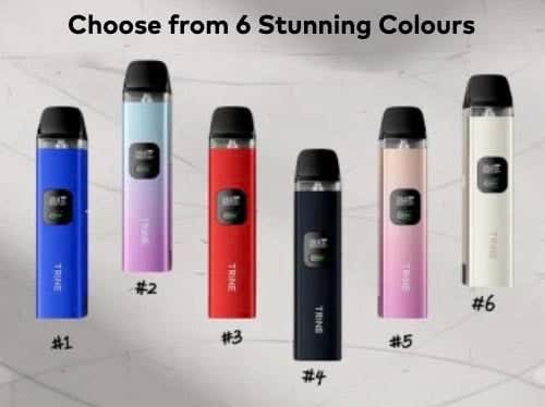 Innokin Trine Pod Vape Kit - Choose from 6 stunning colours