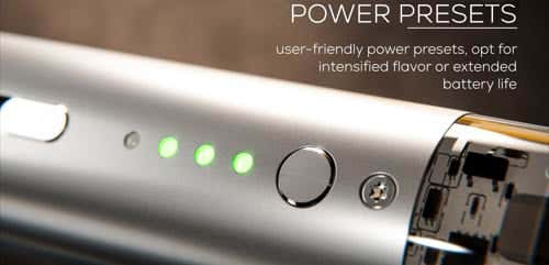 SXmini PureMax Pod Vape Kit - Power Presets