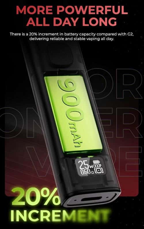 Uwell Caliburn G3 Pod System - More powerful all day long