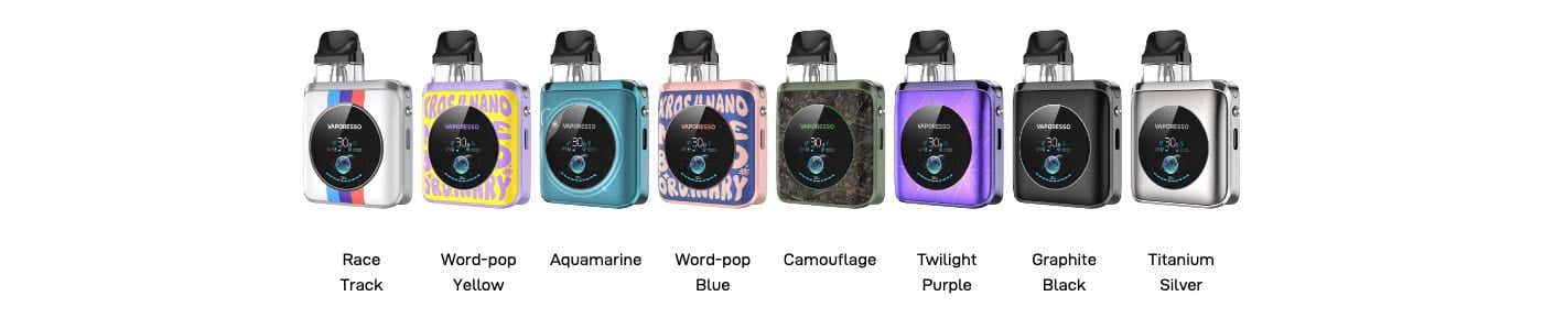 Vaporesso XROS 4 Nano Pod Kit - 8 colour choices