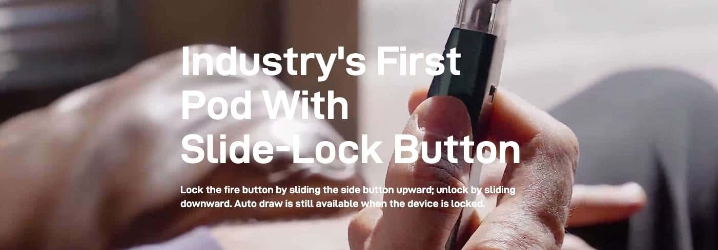 Vaporesso XROS Pro Pod Vape Kit - Industry's first pod with slide-lock button