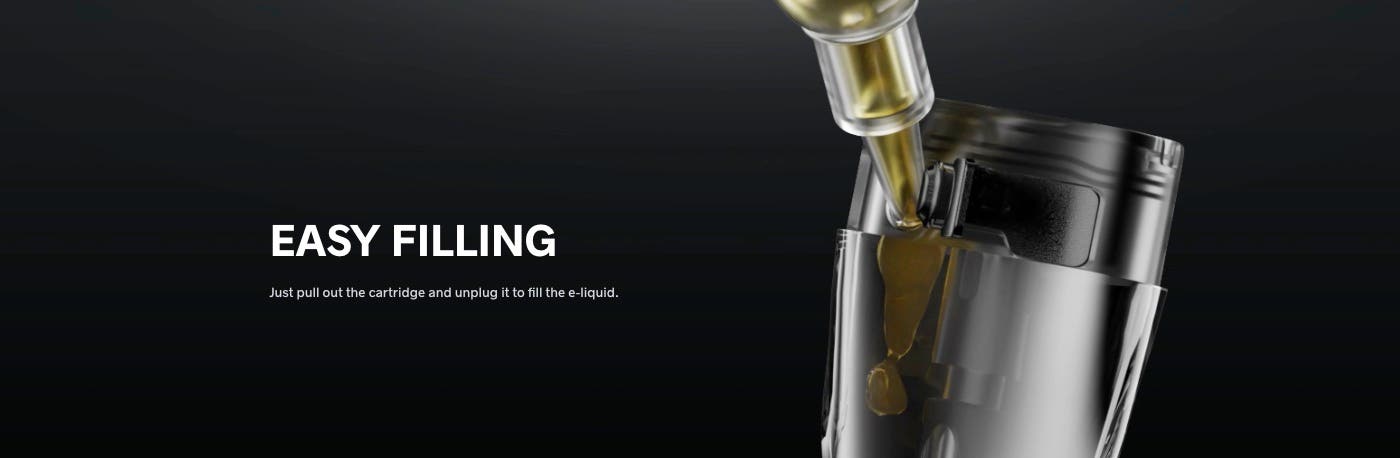 VooPoo Argus P1 Replacement Pods - Easy filling