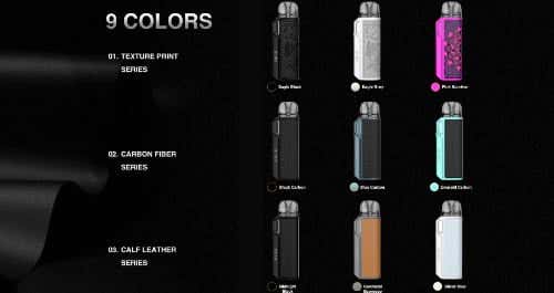 Lost Vape Thelema Elite 40 Pod Kit - 9 Colours in Material Finishes