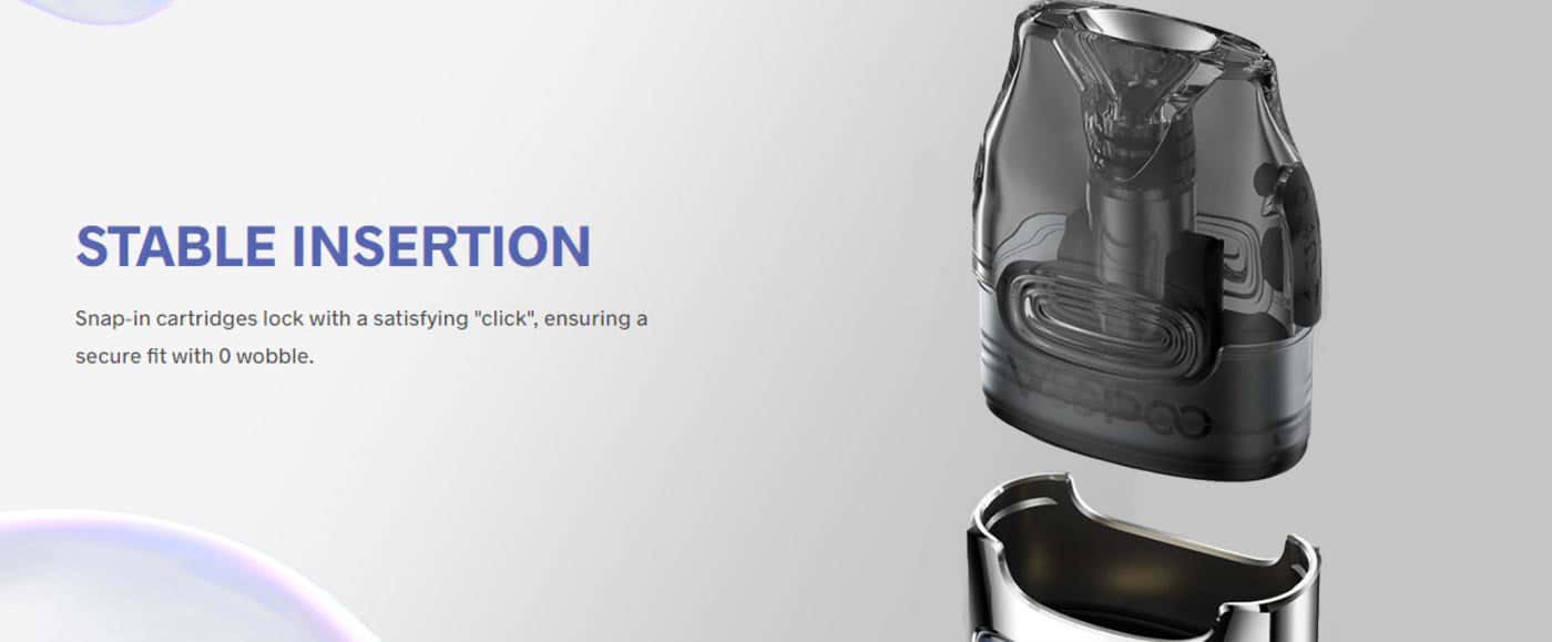 VooPoo VMATE Max Pod Vape Kit - Stable Insertion