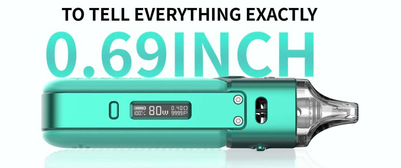 Smok Nord GT Pod Vape Kit - To tell everything exactly 0.69inch