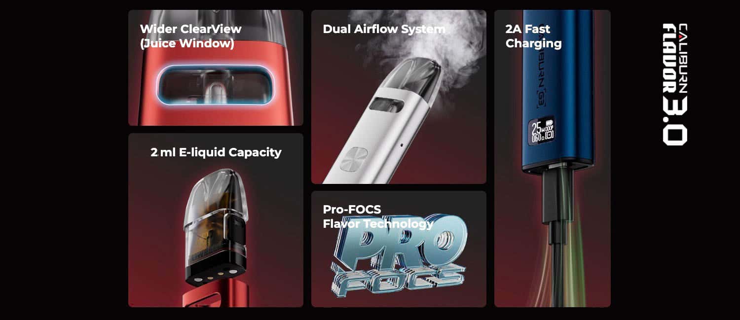 Uwell Caliburn G3 Pod Vape Kit - Overview