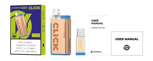 Vaporesso COSS Click 6000 Big Puff Disposable Kit - What's in the box?