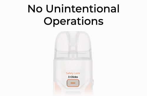 Vaporesso Luxe X Pro Pod Vape Kit - No unintentional operation