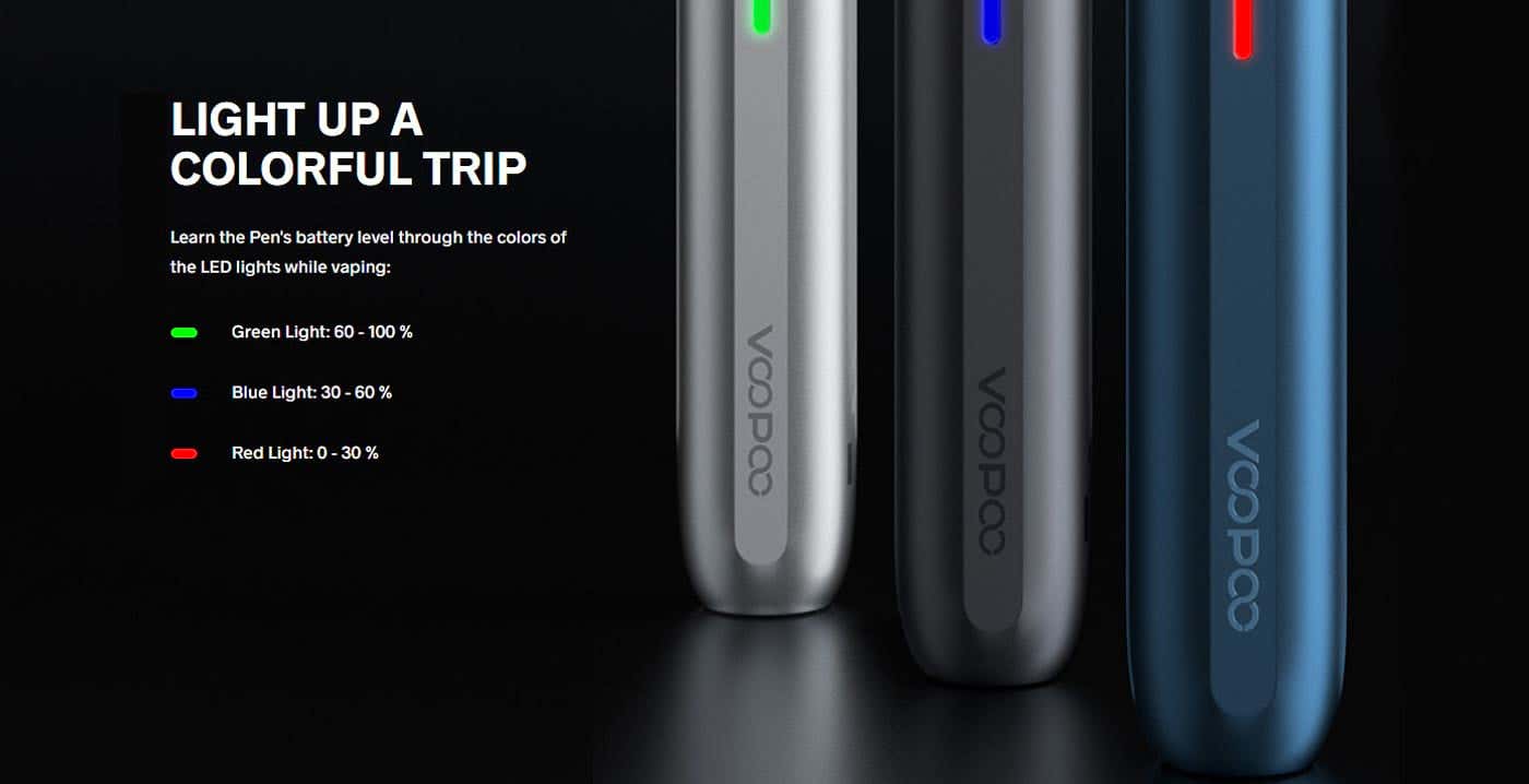 VooPoo Doric Galaxy Pod Kit - Light Up A Colourful Trip