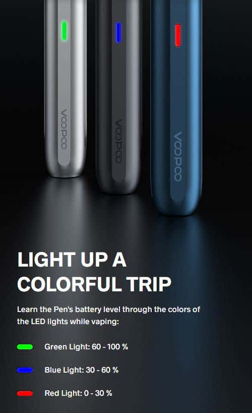 VooPoo Doric Galaxy Pod Kit - Light Up A Colourful Trip