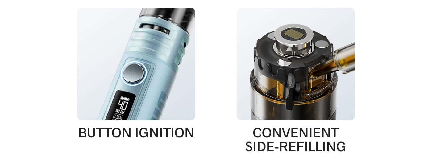VooPoo Drag H40 Pod Vape Kit - Convenience and ease-of-use