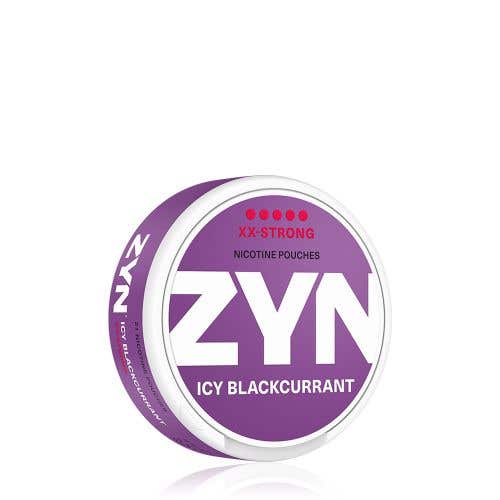 ZYN Nicotine Pouches - 12.5mg XX Strong - Icy Blackcurrant