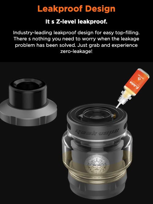 Geekvape Z Max Tank - Leakproof design