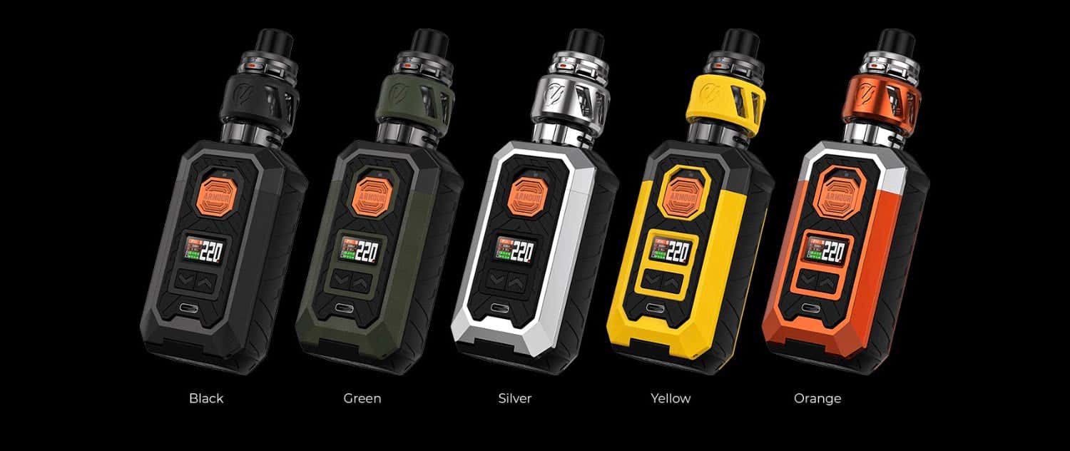 Vaporesso Armour Max Kit - Five different colour options
