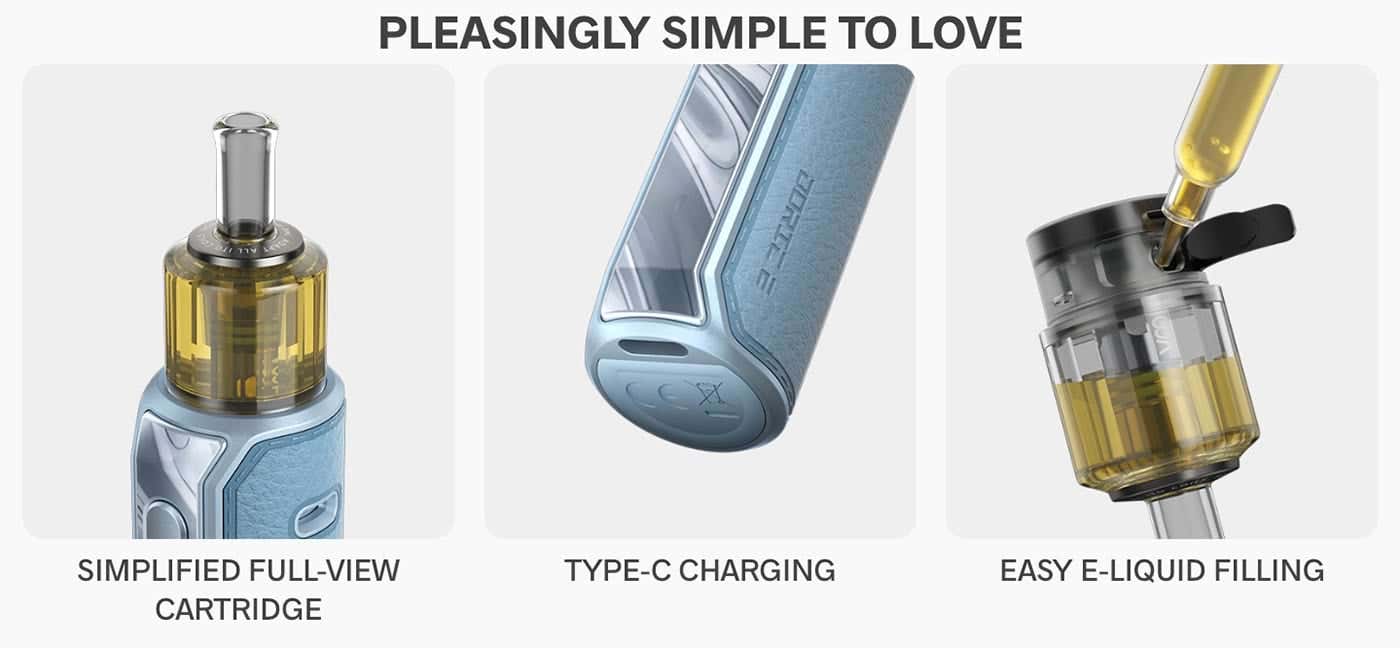 VooPoo Doric E Pod Vape Kit - Pleasingly simple to love
