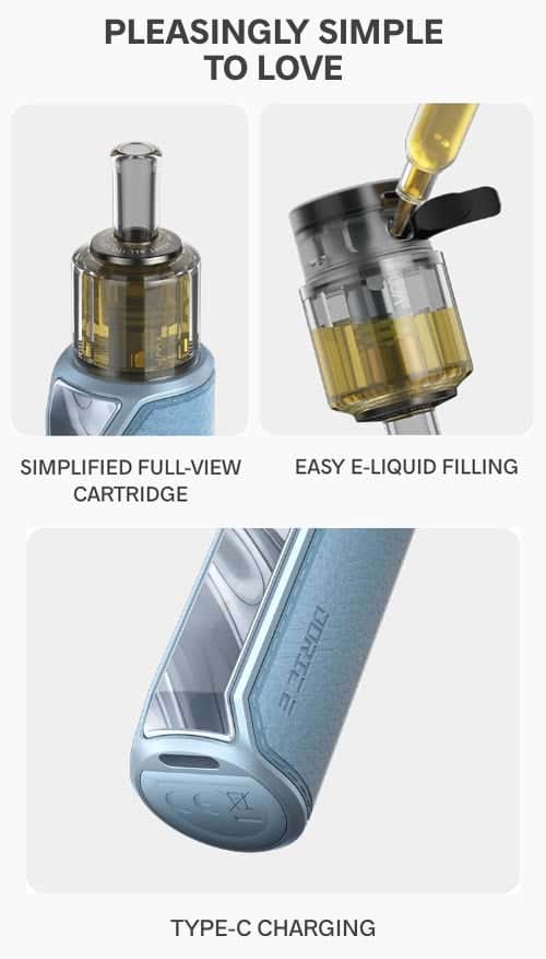 VooPoo Doric E Pod Vape Kit - Pleasingly simple to love