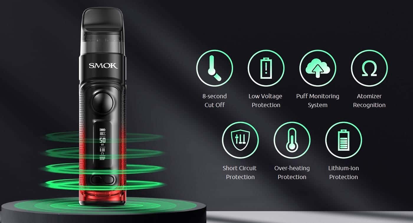 Smok RPM C Pod Vape Kit - Protection