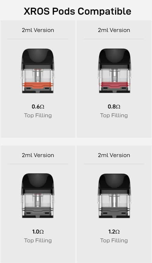 Vaporesso XROS 4 Mini Pod Kit - XROS Pods Compatible