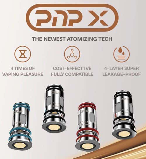 VooPoo Drag X2 Pod Vape Kit - PnP X the newest atomising technology