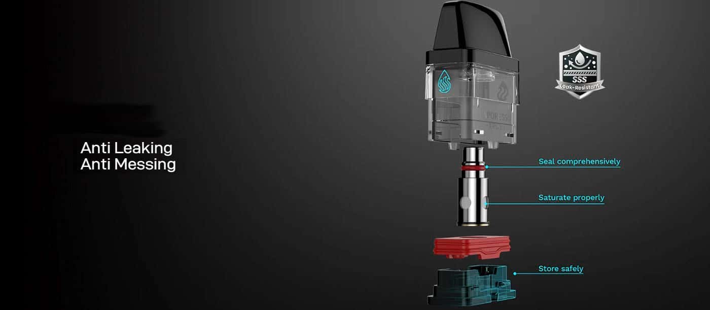 Vaporesso XROS 4 Pod Vape Kit - Easy Refilling Operation