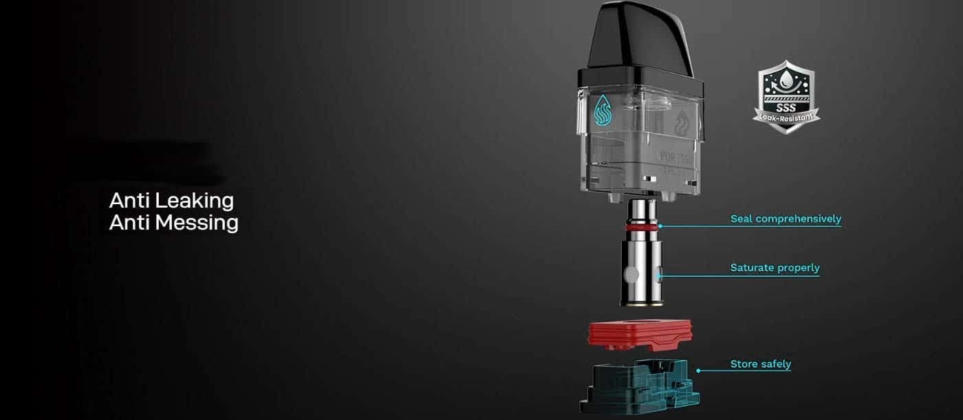 Vaporesso XROS 4 Mini Pod Kit - Anti Leak Technology