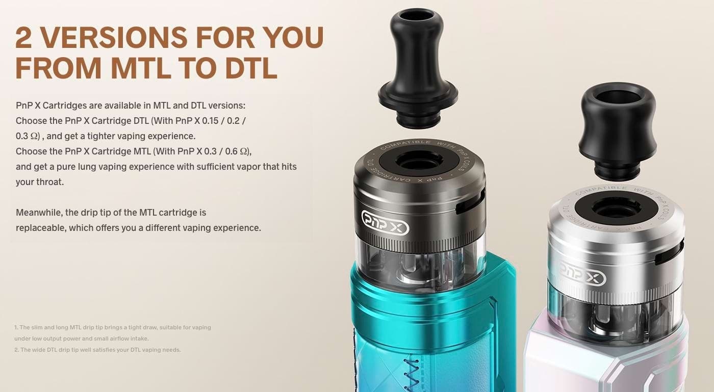 VooPoo Argus Pro 2 Pod Kit - PnP X MTL and DTL Versions