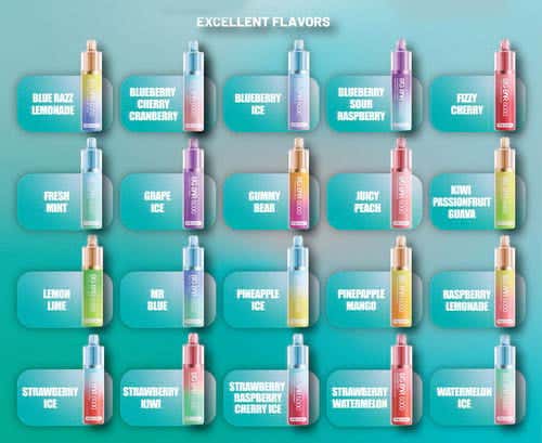 FEOBA Big Bar 6000 Disposable Vape Kit - Twenty Unique Flavours in Exquisite Combinations